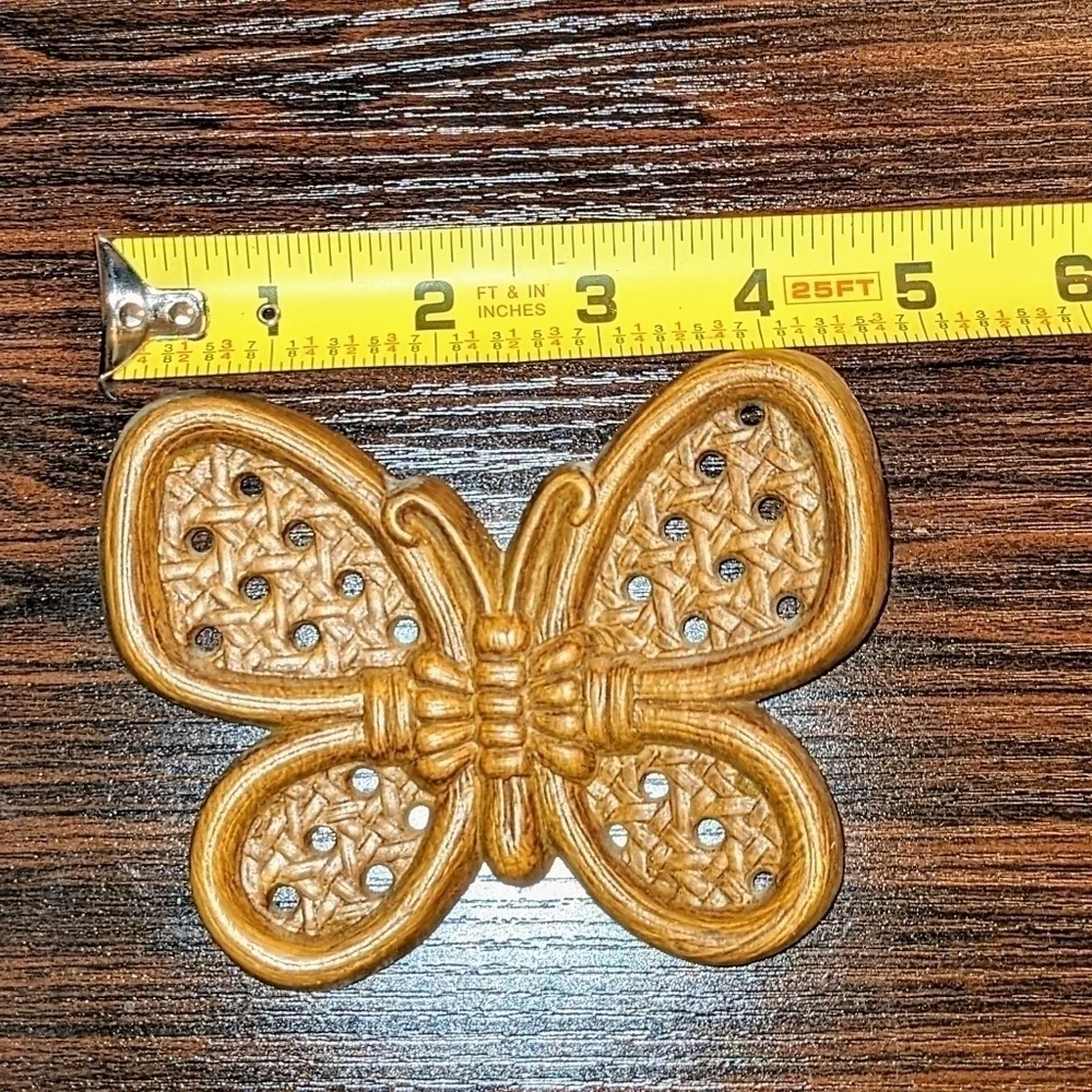 Burwood Brown Butterfly Wall Decor Set of Three